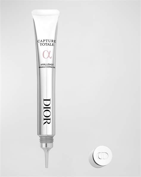 dior capture totale hyalushot wrinkle corrector with hyaluronic acid|Capture Totale Hyalushot: Wrinkle Corrector with .